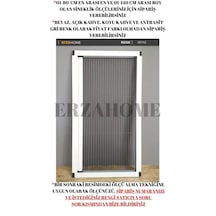 Plise Sineklik Pileli Sürgülü Pencere Sinekliği Akordiyo