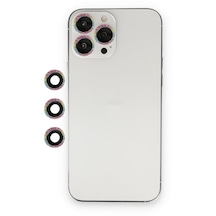 Xd İphone 13 Pro Shine Kamera Lens - Rainbow