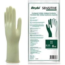 Beybi Sensitive Pudrasız Steril Cerrahi Eldiven 50'li 8.5