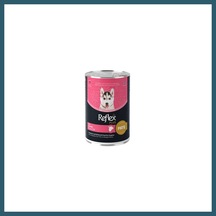 Reflex Plus Pate İçinde Et Parçacıklı Kuzu Etli Yavru Köpek Konservesi 395 Gr Ob