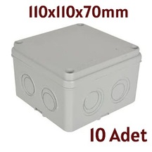 Orel 110mm X 110mm X 70mm Termo Plastik Buat 10 Adet