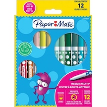 3 Adet Papermate Keçeli Boya Kalemi 12li