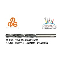 Makina Takım Mte Hss Demir Metal Ağaç Plastik Matkap Ucu 10 mm