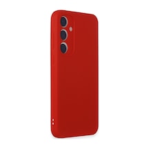 Samsung Galaxy Uyumlu - A55 5g Kılıf First Silikon - Kırmızı