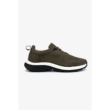 Valmenti Erkek Hakiki Deri Yeşil Sneakers & Spor Ayakkabı 233 5145 Erk Ayk Y25 Hakı Nbk Haki