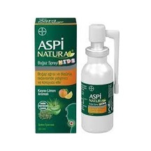 Aspi Natura Çocuk Boğaz Spreyi 20 Ml