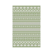 Kartela Halı Nera Halı Kaymaz Taban Makinede Yıkanabilir Halı Adaçayı Yeşili - 100 X 150 Cm