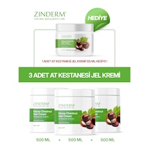 Zinderm At Kestanesi Masaj Kremi 3 x 500 ML