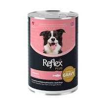 Sos İçinde Et Parçacıklı Somonlu Yetişkin Köpek Konservesi 400 Gr