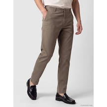 Lcwaıkıkı Classic Kahverengi Regular Fit Gabardin Erkek Chino Pantolon