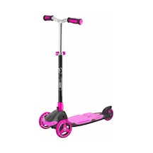 Evo 3 Tekerlekli Katlanabilir Illuminate Işıklı Pembe Scooter