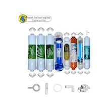 Puricom Kapalı Kasa Su Arıtma Cihazlar Sertifikalı 8li B12alkali+detox+filmtec Dupon Mebran Mineral