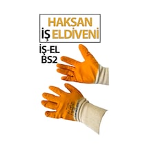 İş Eldiveni Bs2 Sarı-beyaz