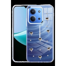 Redmi 15c 4g Fiyonk Desenli Kapak - Desen 1 Bz8683140910716