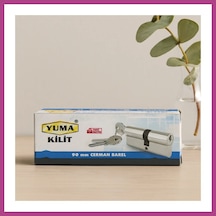 Gees Global 90 Mm Nikel Saten Silindir Barel 3 Anahtar Gbzs