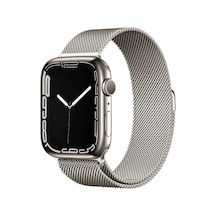 Apple Uyumlu  Watch  Ultra/ultra2 49mm Kordon Metal Tel-örgü İşlemeli Kordon