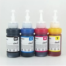 Photo Print® Ecoprınter L605 Uyumlu 4 Renk Mürekkep Seti