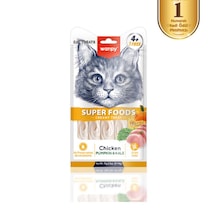 Wanpy Superfood Balkabağı & Kara Lahanalı Krema Kedi Ödülü 5 14 G