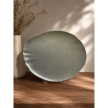 Adelfa Tone Oval Tabak 36 Cm Kahvaltı, Peynir, Şarküteri, Meze, Et Ve Gourmet Çok Amaçlı Çok Renkli