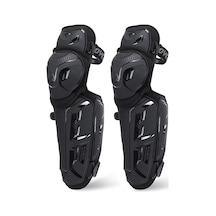 Xmlbayiciniz Motosiklet Diz Shin Guard Pedleri Erkekler İçin Kaymaz 2 İn 1 Koruyucu Ayarlanabilir Motokros Diz Koruma Zırh Yarış Genel