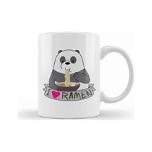 Panda Ramen Kupa Bardak Porselen Karışık