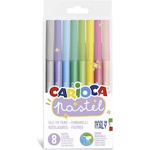 Carioca Pastel Süper Yıkanabilir 8 Li Keçeli Boya Kalemi 43032
