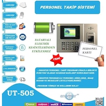 Yeni Ürün Bataryalı Parmak İzi Kart Ve Şifreli  Program Set