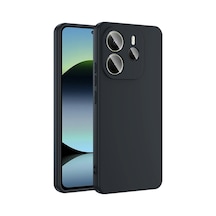 Xiaomi Redmi Note 14 4g Kılıf Yumuşak Silikon Kamera Korumalı Lansman Pazarplus Siyah