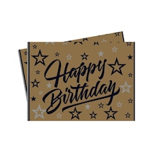 Happy Birthday Yıldızlı Masa Örtüsü