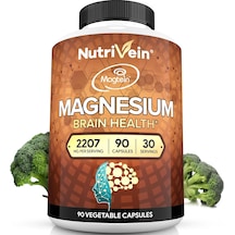 Nutrivein Magtein Magnesium L-threonate Glycinate Taurate Brain Sleep Mood Recovery 2207 Mg 90 Caps Aromasız Nutrivein Magtein Magnesium L-threonate Glycinate Taurate Brain Sleep Mood Recovery 2207 Mg 90 Caps Aromasız