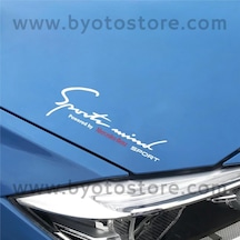 Mercedes Için Sports Mind Oto Sticker