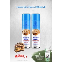 Premium Hamur İşleri Sprey 2'li 250 Ml, Hediyeli