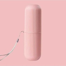 Maoyaya 1 Adet Taşınabilir Diş Fırçası Ve Macun Tutucu Banyo Bardağı Çok Renkli Çok Renkli