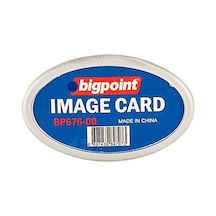 Bigpoint Akrilik İsimlik Oval  Şeffaf