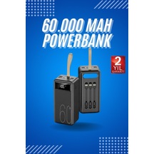 Powerbank Yüksek Kapasiteli 60.000 Mah Hızlı Şarj Şarj Özellikli Batarya - Lisinya