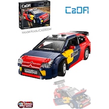 Cada Citroen C4 Wrc 2008 -c62005w 1569 Parça Profesyonel Oyuncak Yapım Seti