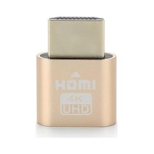 Hdmi 4k Uhd Dummy Plug Minning Bitcoin Sanal Monitör Ekran Kartı Emülatörü