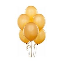 Metalik Gold Balon 50 Adet 12 İnc Lateks Balon