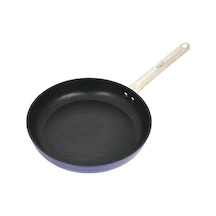 Master Titanium 20cm Tava, Çelik Sap Metalik Mavi Diğer