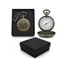 3 Adet Köstekli Saat Ayasofya Tasarımlı Cep Saati, Pocket Watch, 4 X 5 Cm