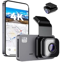 Antcam D802 Pro Wifi Gps 4k+1080p Çift Kameralı Araç İçi Kamera