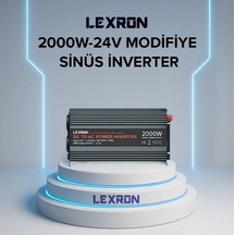 Lexron 24 V 2000 Watt Modifiye Sinüs İnverter