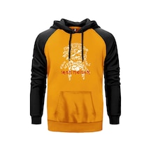 Iron Maiden Long Sleeve Sarı Renk Reglan Kol Sweatshirt Sarı