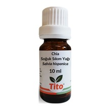 Tito Chia Soğuk Sıkım Yağı Salvia Hispanica 10 ML