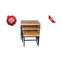 Ntconcept Masif Ağaç Loft Zigon Sehpa