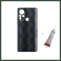 Bezos İnfinix Hot 11s Arka Batarya Pil Kapağı Gümüş B70 Nhr