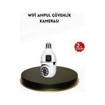 Northcity 1080p Wifi Ampul Kamera: Uzaktan Erişimli Hareket Sensörlü Gece Görüşlü Güvenlik Çözümü
