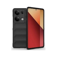 Jenerik Xiaomi Redmi Note 13 Pro 4g Kılıf Optimum Silikon - Siyah