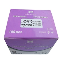 Mezoterapi İğne Ucu 32 G 13 Mm 100 Adet / Kutu