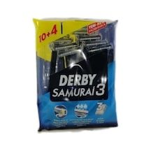 Derby Samurai 3 Bıçaklı Tıraş Bıçağı 14'lü